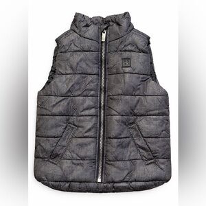 Calvin Klein Jeans Charcoal Quilted Vest